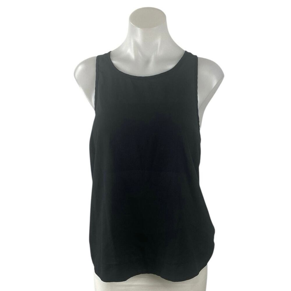 French Connection Women's Black Sleeveless Muscle Cami Camisole Tank Top Size S